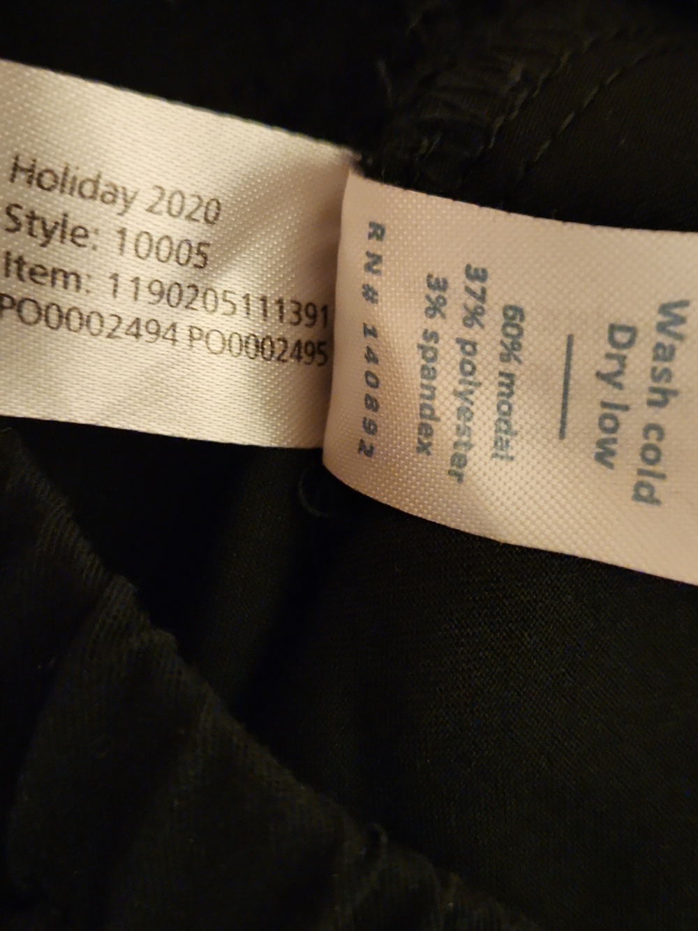 ❤️ MARINE LAYER ALLISON PANTS - HIGH RISE, PULL ON IN BLACK, MEDIUM - Picture 12 of 14